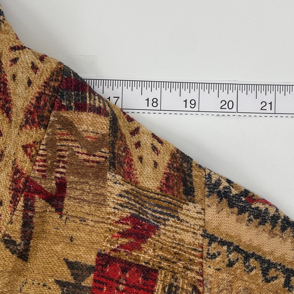 LRL Lauren Jeans Co. Ralph Lauren Womens Med Multi Aztec Southwestern Jacket NWT - Picture 4 of 11